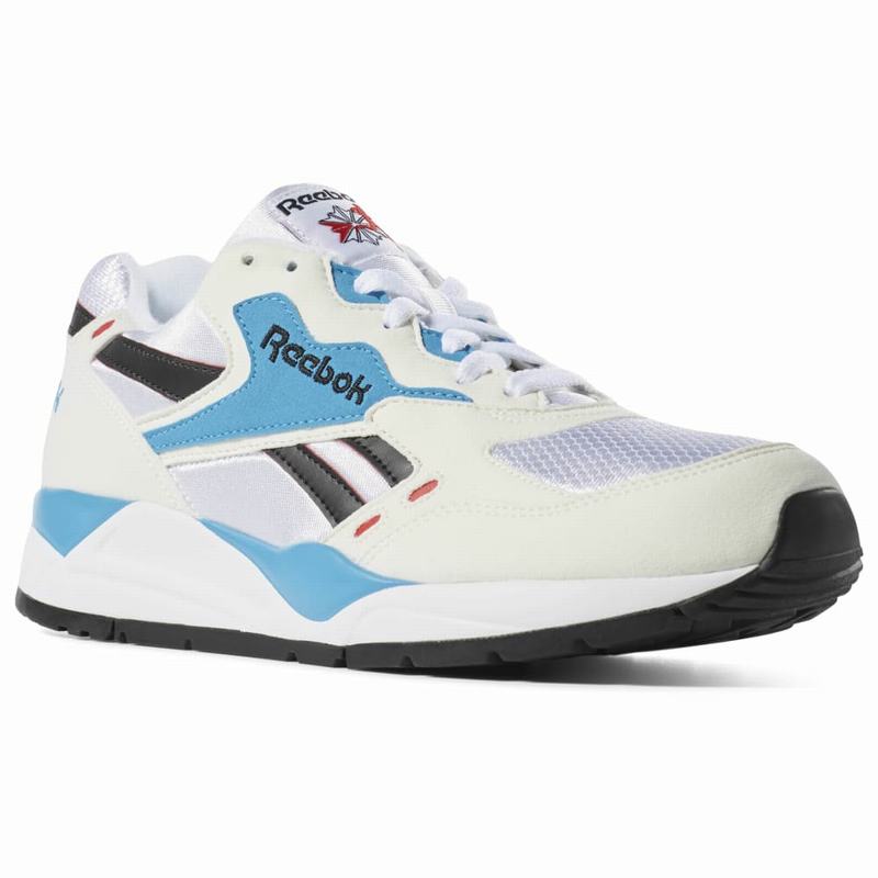 Reebok Bolton Tenisky Damske - Biele/Modre/Čierne PD3416YP